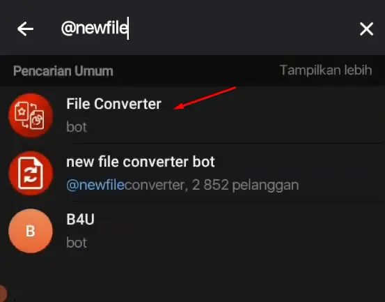 File Converter Bot Telegram