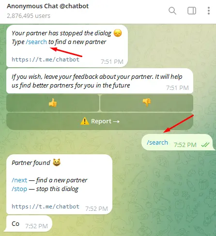 Ketik Search Anonymous Chat Bot Telegram