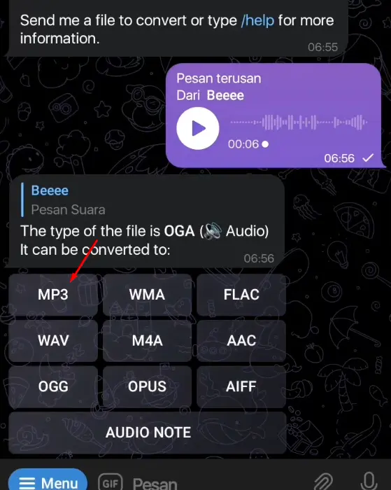 Ubah Vn Ke Mp3 Telegram